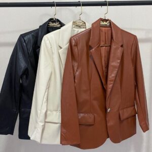 Blazer cuero simil